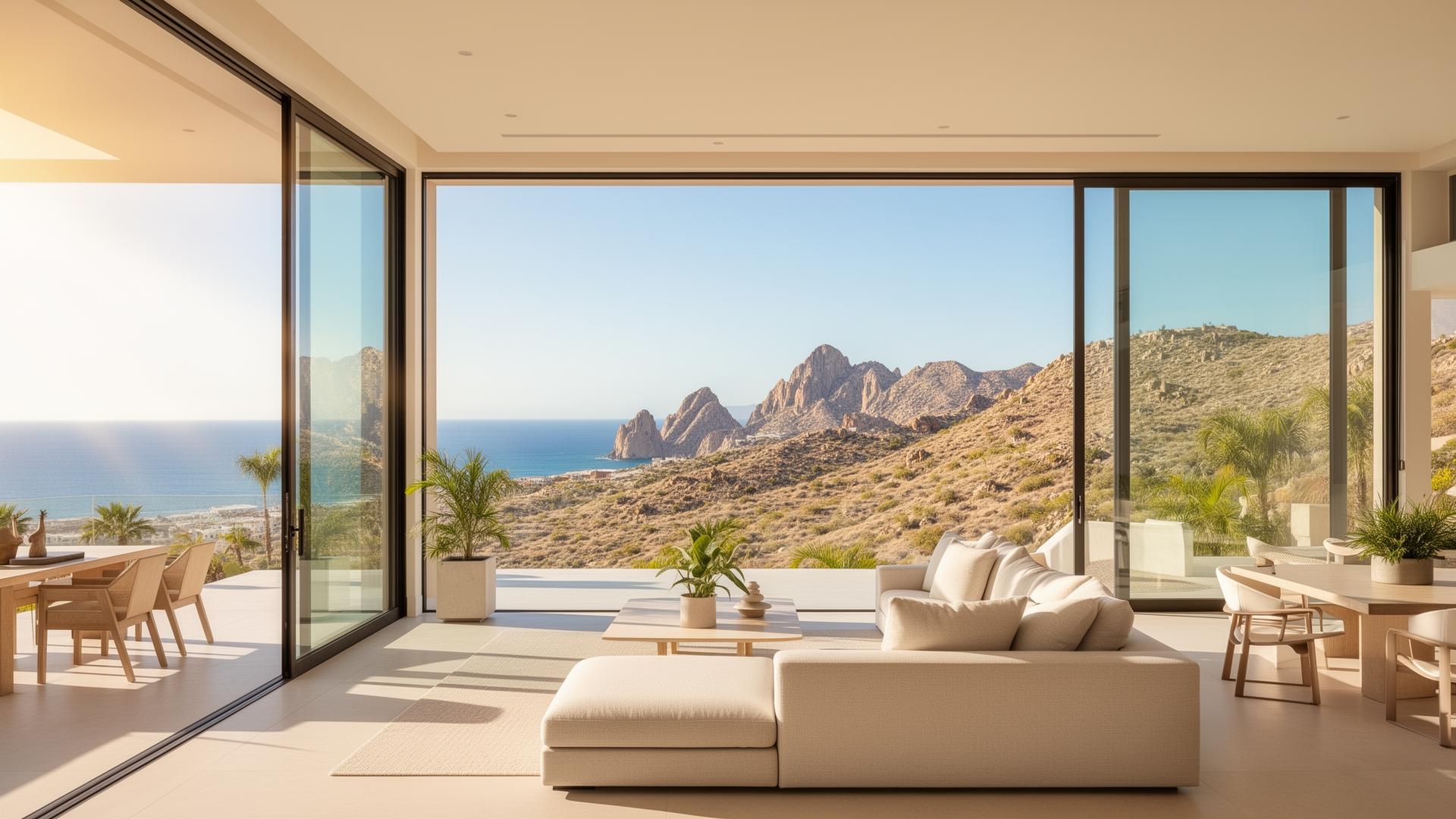 Casa costera moderna en Los Cabos